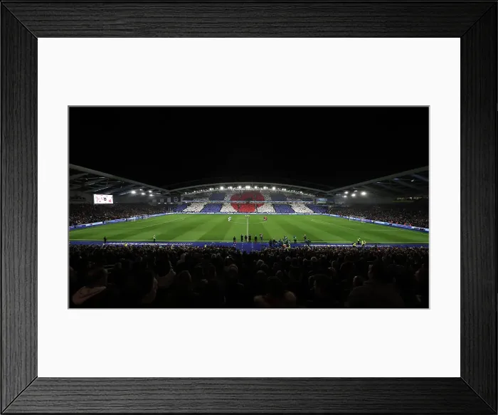 Framed Print : Brighton and Hove Albion v Manchester City Premier League 09NOV24 Framed Print : Brighton and Hove Albion v Manchester City Premier League 09NOV24