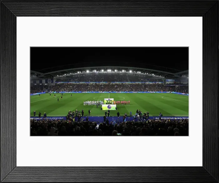 Framed Print : Brighton and Hove Albion v Manchester City Premier League 09NOV24 Framed Print : Brighton and Hove Albion v Manchester City Premier League 09NOV24