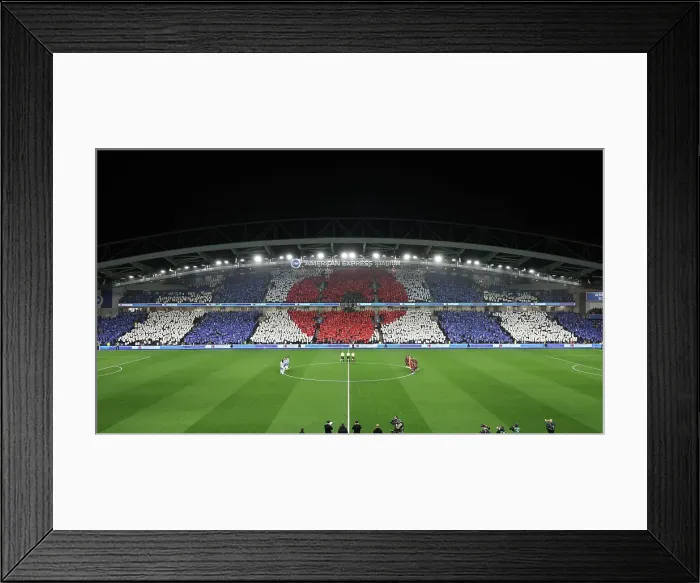 Framed Print : Brighton and Hove Albion v Manchester City Premier League 09NOV24 Framed Print : Brighton and Hove Albion v Manchester City Premier League 09NOV24