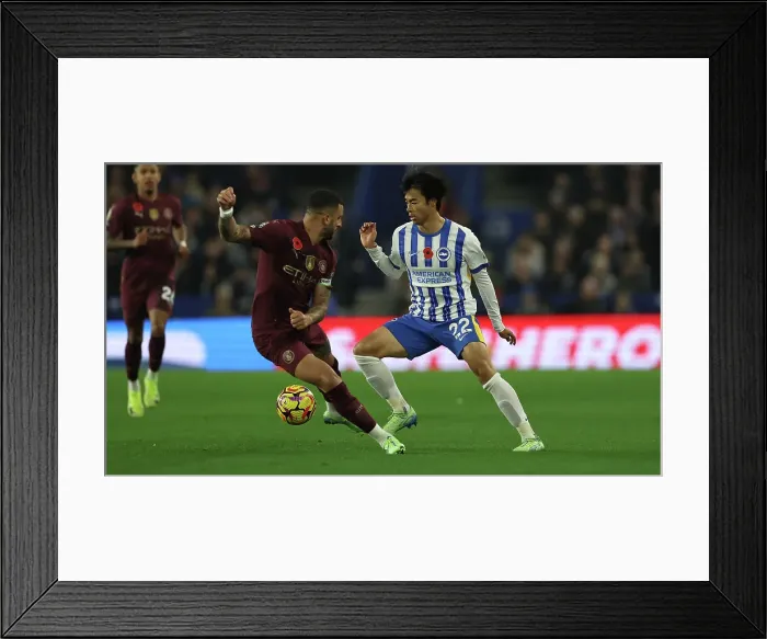 Framed Print : Brighton and Hove Albion v Manchester City Premier League 09NOV24 Framed Print : Brighton and Hove Albion v Manchester City Premier League 09NOV24