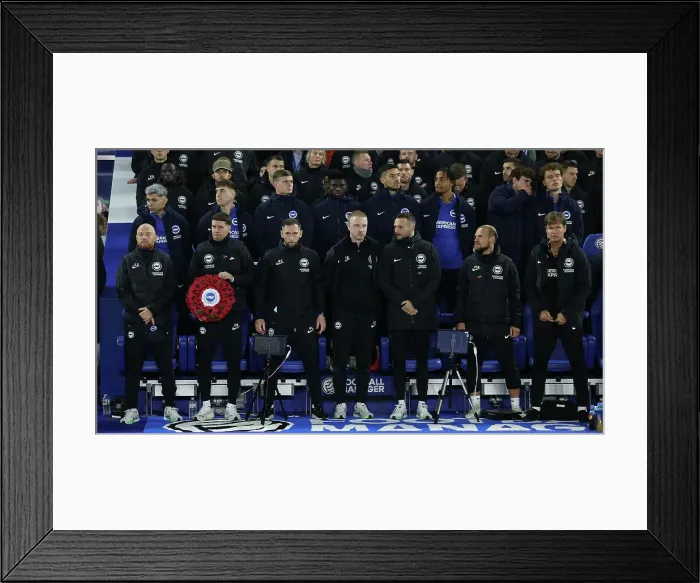 Framed Print : Brighton and Hove Albion v Manchester City Premier League 09NOV24 Framed Print : Brighton and Hove Albion v Manchester City Premier League 09NOV24