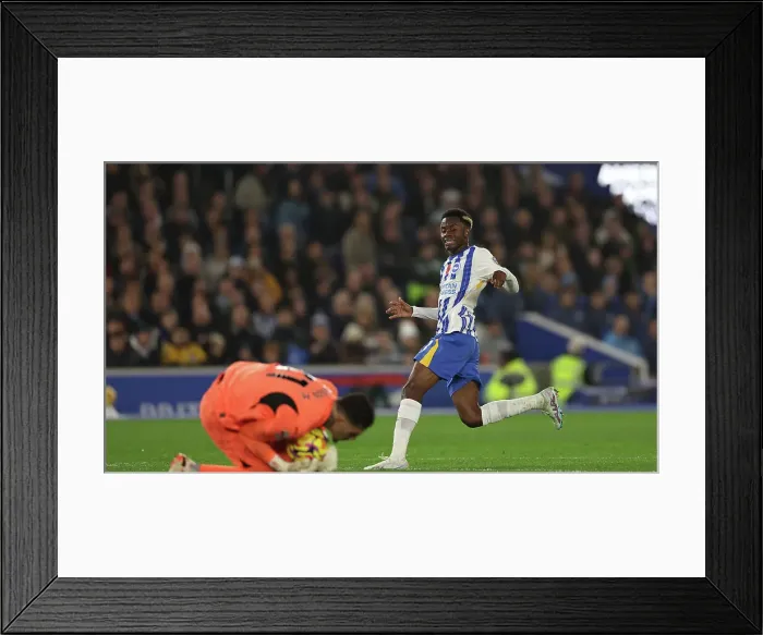 Framed Print : Brighton and Hove Albion v Manchester City Premier League 09NOV24 Framed Print : Brighton and Hove Albion v Manchester City Premier League 09NOV24