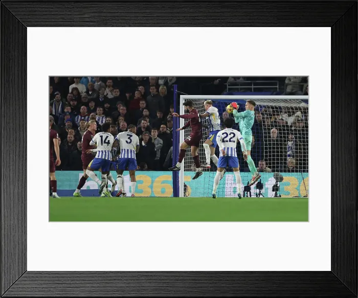 Framed Print : Brighton and Hove Albion v Manchester City Premier League 09NOV24 Framed Print : Brighton and Hove Albion v Manchester City Premier League 09NOV24