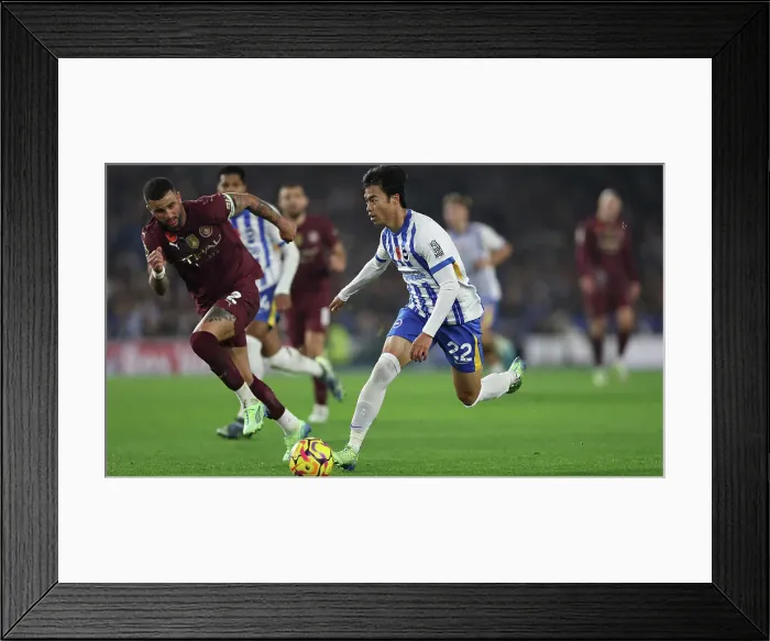 Framed Print : Brighton and Hove Albion v Manchester City Premier League 09NOV24 Framed Print : Brighton and Hove Albion v Manchester City Premier League 09NOV24
