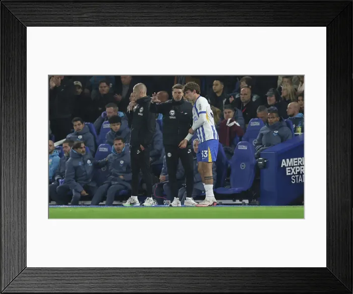 Framed Print : Brighton and Hove Albion v Manchester City Premier League 09NOV24 Framed Print : Brighton and Hove Albion v Manchester City Premier League 09NOV24