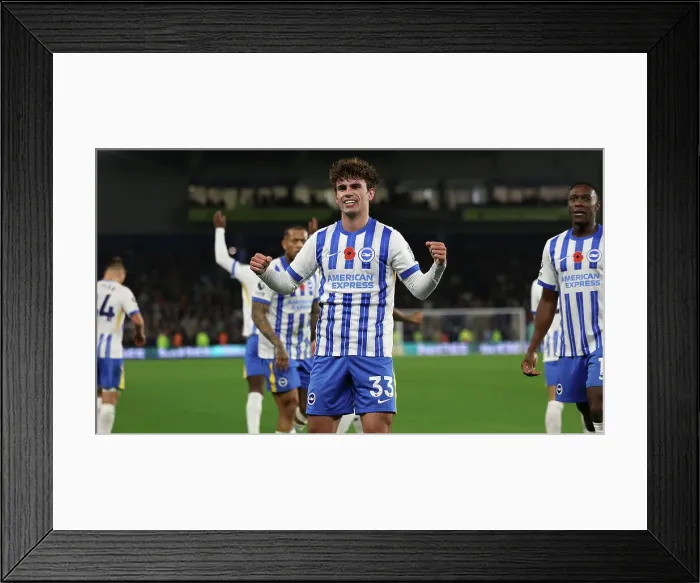 Framed Print : Brighton and Hove Albion v Manchester City Premier League 09NOV24 Framed Print : Brighton and Hove Albion v Manchester City Premier League 09NOV24