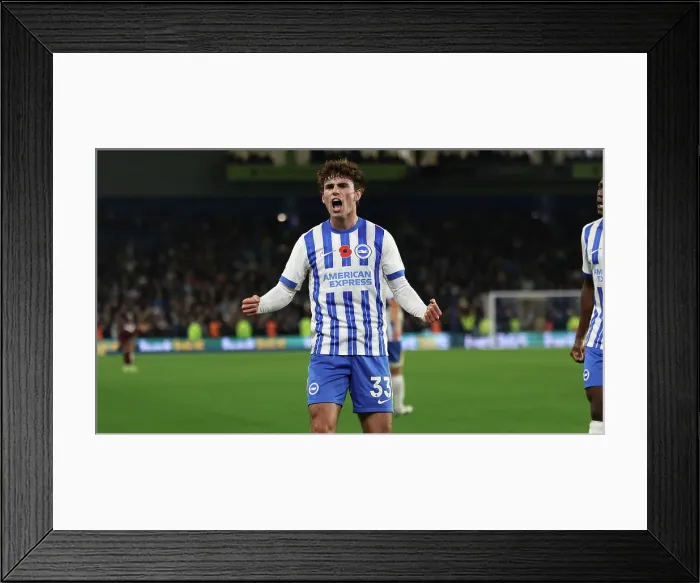 Framed Print : Brighton and Hove Albion v Manchester City Premier League 09NOV24 Framed Print : Brighton and Hove Albion v Manchester City Premier League 09NOV24