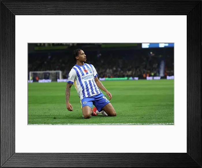 Framed Print : Brighton and Hove Albion v Manchester City Premier League 09NOV24 Framed Print : Brighton and Hove Albion v Manchester City Premier League 09NOV24