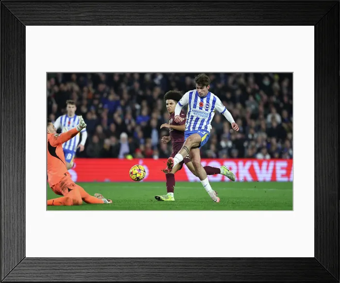 Framed Print : Brighton and Hove Albion v Manchester City Premier League 09NOV24 Framed Print : Brighton and Hove Albion v Manchester City Premier League 09NOV24