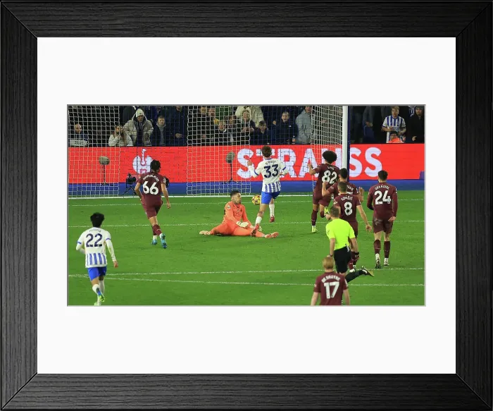 Framed Print : Brighton and Hove Albion v Manchester City Premier League 09NOV24 Framed Print : Brighton and Hove Albion v Manchester City Premier League 09NOV24