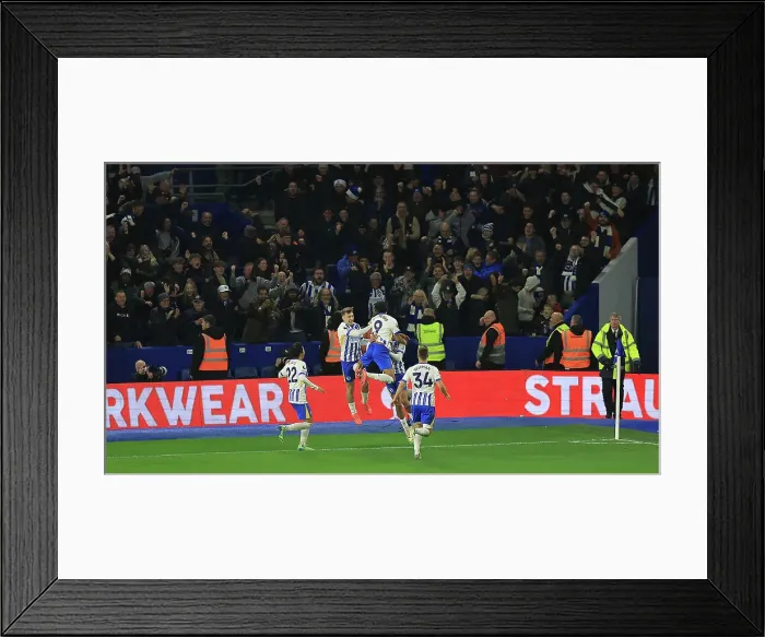 Framed Print : Brighton and Hove Albion v Manchester City Premier League 09NOV24 Framed Print : Brighton and Hove Albion v Manchester City Premier League 09NOV24