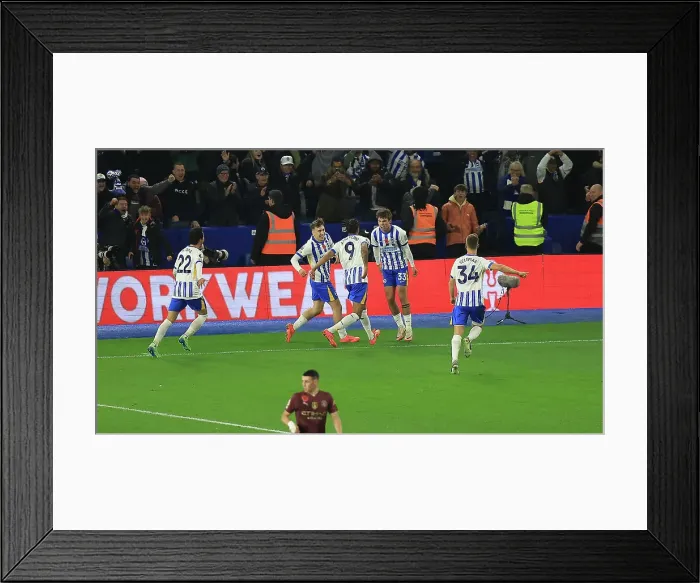 Framed Print : Brighton and Hove Albion v Manchester City Premier League 09NOV24 Framed Print : Brighton and Hove Albion v Manchester City Premier League 09NOV24