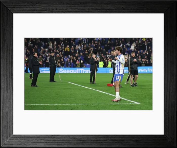 Framed Print : Brighton and Hove Albion v Manchester City Premier League 09NOV24 Framed Print : Brighton and Hove Albion v Manchester City Premier League 09NOV24