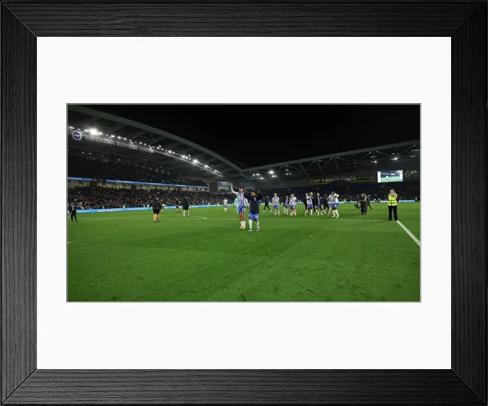 Framed Print : Brighton and Hove Albion v Manchester City Premier League 09NOV24 Framed Print : Brighton and Hove Albion v Manchester City Premier League 09NOV24