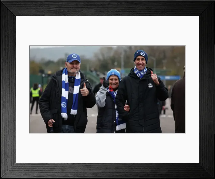 Framed Print : Brighton and Hove Albion v Manchester City Premier League 09NOV24 Framed Print : Brighton and Hove Albion v Manchester City Premier League 09NOV24