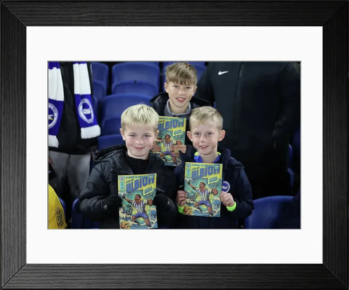 Framed Print : Brighton and Hove Albion v Manchester City Premier League 09NOV24 Framed Print : Brighton and Hove Albion v Manchester City Premier League 09NOV24