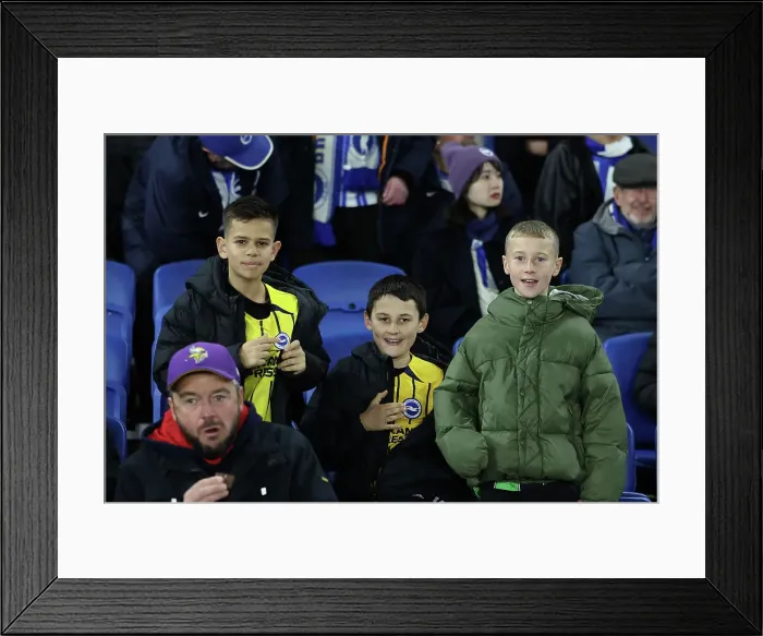 Framed Print : Brighton and Hove Albion v Manchester City Premier League 09NOV24 Framed Print : Brighton and Hove Albion v Manchester City Premier League 09NOV24