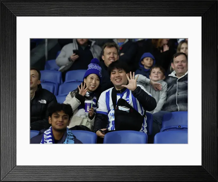Framed Print : Brighton and Hove Albion v Manchester City Premier League 09NOV24 Framed Print : Brighton and Hove Albion v Manchester City Premier League 09NOV24