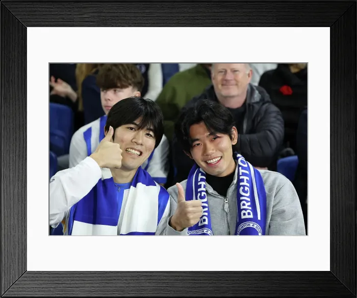 Framed Print : Brighton and Hove Albion v Manchester City Premier League 09NOV24 Framed Print : Brighton and Hove Albion v Manchester City Premier League 09NOV24