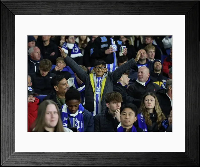 Framed Print : Brighton and Hove Albion v Manchester City Premier League 09NOV24 Framed Print : Brighton and Hove Albion v Manchester City Premier League 09NOV24