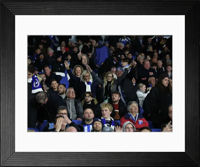 Framed Print : Brighton and Hove Albion v Manchester City Premier League 09NOV24 Framed Print : Brighton and Hove Albion v Manchester City Premier League 09NOV24
