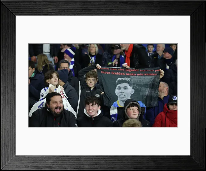 Framed Print : Brighton and Hove Albion v Manchester City Premier League 09NOV24 Framed Print : Brighton and Hove Albion v Manchester City Premier League 09NOV24