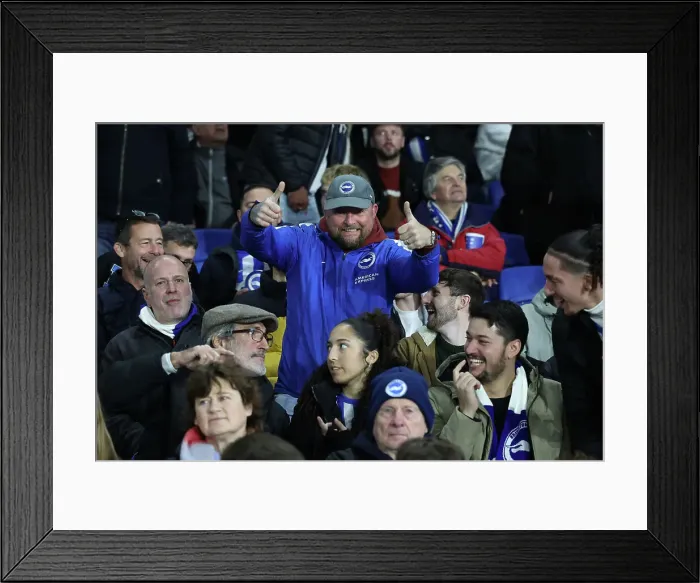Framed Print : Brighton and Hove Albion v Manchester City Premier League 09NOV24 Framed Print : Brighton and Hove Albion v Manchester City Premier League 09NOV24