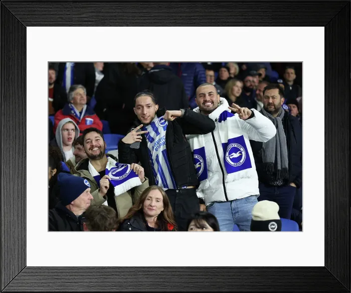 Framed Print : Brighton and Hove Albion v Manchester City Premier League 09NOV24 Framed Print : Brighton and Hove Albion v Manchester City Premier League 09NOV24