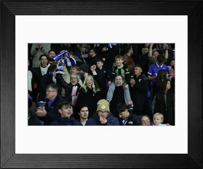 Framed Print : Brighton and Hove Albion v Manchester City Premier League 09NOV24 Framed Print : Brighton and Hove Albion v Manchester City Premier League 09NOV24