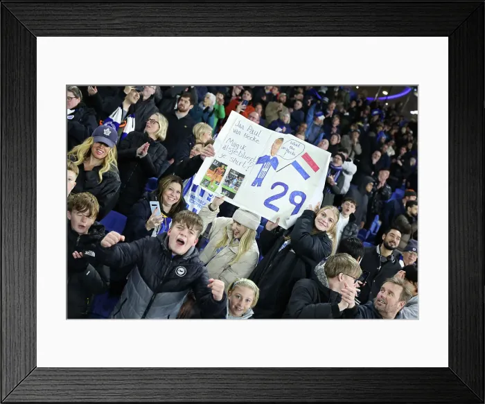 Framed Print : Brighton and Hove Albion v Manchester City Premier League 09NOV24 Framed Print : Brighton and Hove Albion v Manchester City Premier League 09NOV24
