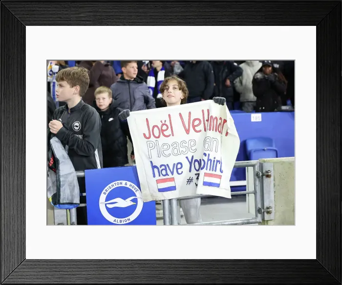 Framed Print : Brighton and Hove Albion v Manchester City Premier League 09NOV24 Framed Print : Brighton and Hove Albion v Manchester City Premier League 09NOV24