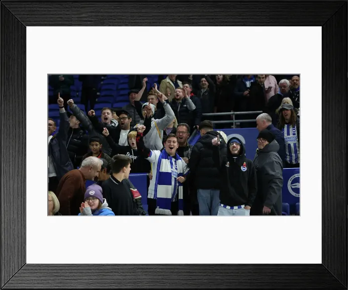 Framed Print : Brighton and Hove Albion v Manchester City Premier League 09NOV24 Framed Print : Brighton and Hove Albion v Manchester City Premier League 09NOV24