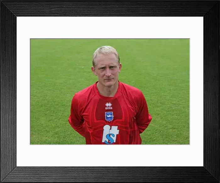 Framed Print : Casper Ankergren: The Face of Brighton and Hove Albion FC Framed Print : Casper Ankergren: The Face of Brighton and Hove Albion FC