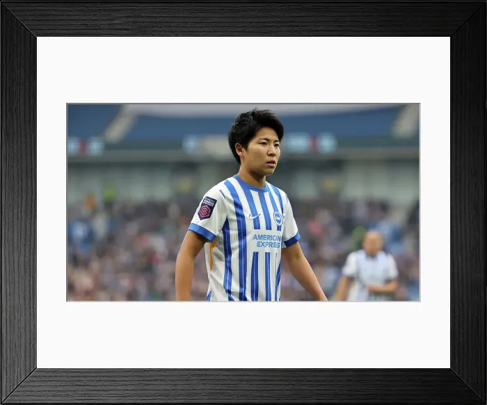 Framed Print : Brighton and Hove Albion Women v West Ham United Women Women's Super League 16NOV24