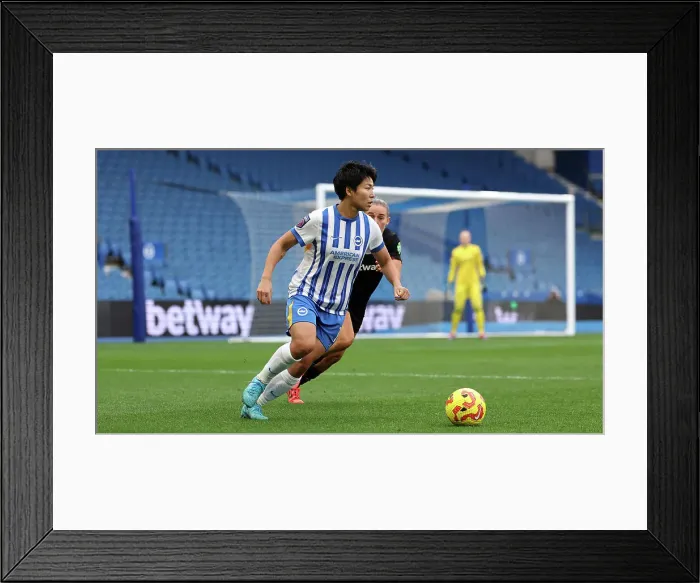 Framed Print : Brighton and Hove Albion Women v West Ham United Women Women's Super League 16NOV24