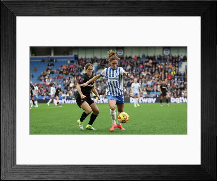 Framed Print : Brighton and Hove Albion Women v West Ham United Women Women's Super League 16NOV24 Framed Print : Brighton and Hove Albion Women v West Ham United Women Women's Super League 16NOV24