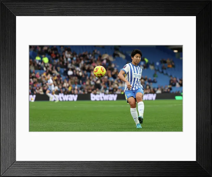 Framed Print : Brighton and Hove Albion Women v West Ham United Women Women's Super League 16NOV24