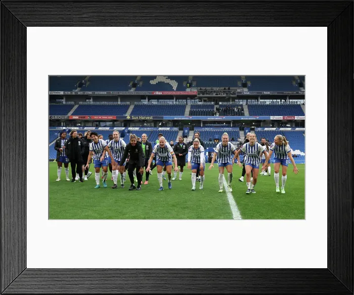 Framed Print : Brighton and Hove Albion Women v West Ham United Women Women's Super League 16NOV24 Framed Print : Brighton and Hove Albion Women v West Ham United Women Women's Super League 16NOV24