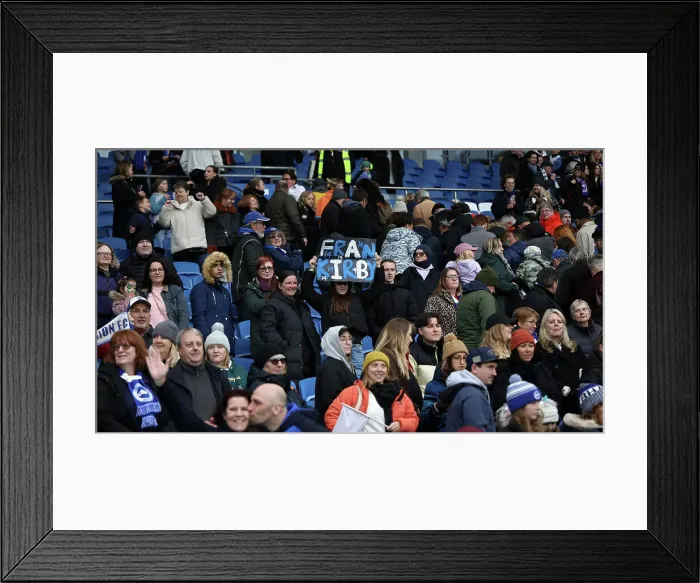 Framed Print : Brighton and Hove Albion Women v West Ham United Women Women's Super League 16NOV24