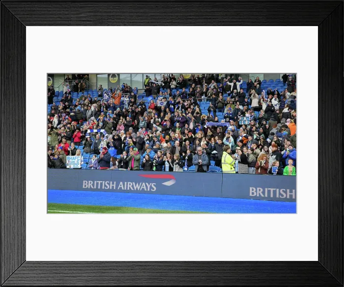 Framed Print : Brighton and Hove Albion Women v West Ham United Women Women's Super League 16NOV24