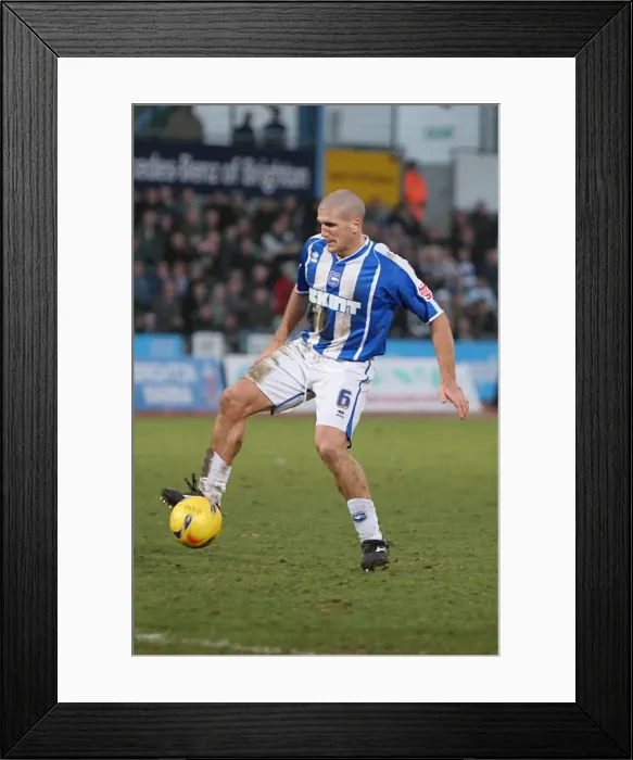 Framed Print : Port Vale Match Action at The Withdean