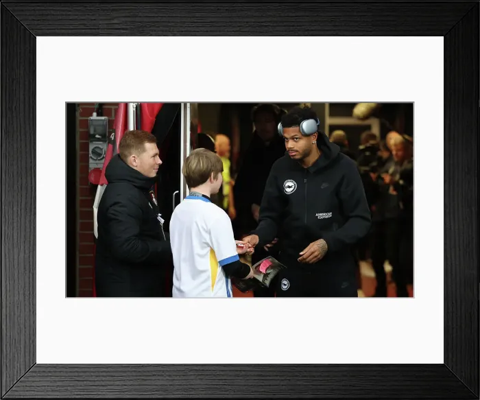 Framed Print : AFC Bournemouth v Brighton and Hove Albion Premier League 23NOV24