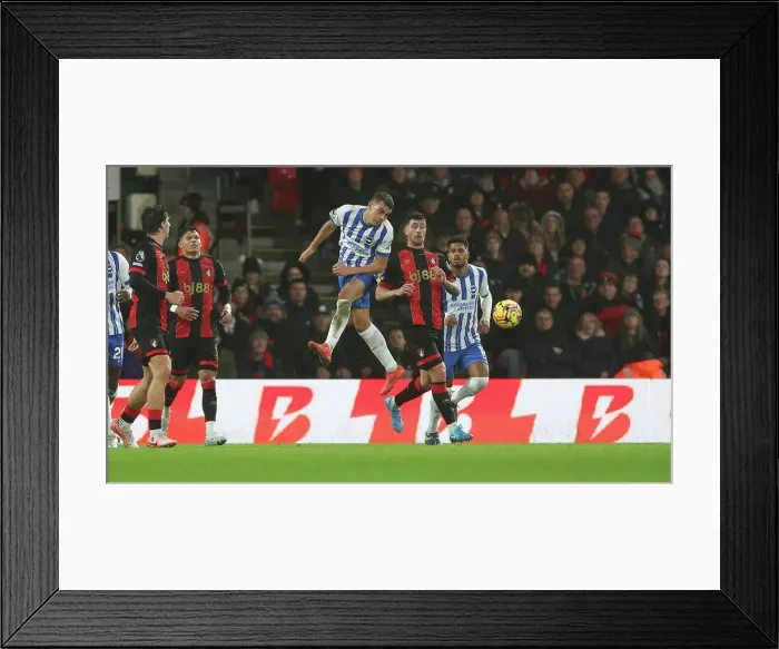 Framed Print : AFC Bournemouth v Brighton and Hove Albion Premier League 23NOV24 Framed Print : AFC Bournemouth v Brighton and Hove Albion Premier League 23NOV24
