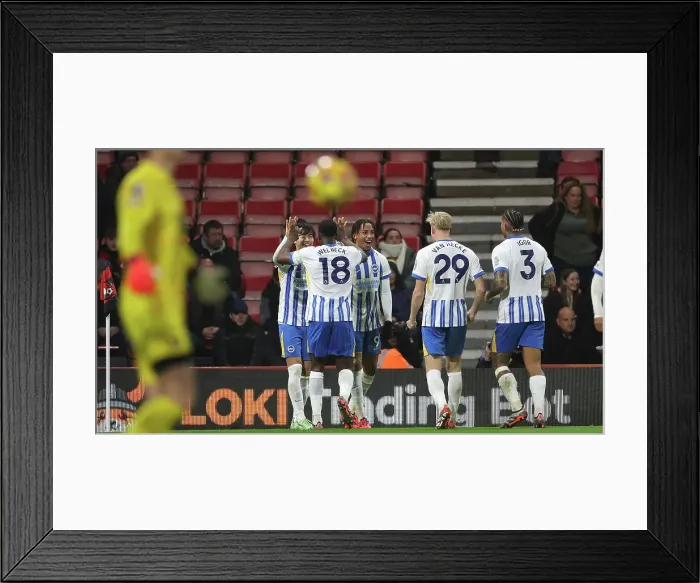 Framed Print : AFC Bournemouth v Brighton and Hove Albion Premier League 23NOV24 Framed Print : AFC Bournemouth v Brighton and Hove Albion Premier League 23NOV24