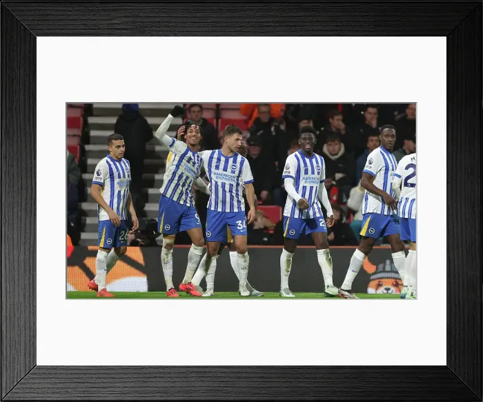 Framed Print : AFC Bournemouth v Brighton and Hove Albion Premier League 23NOV24 Framed Print : AFC Bournemouth v Brighton and Hove Albion Premier League 23NOV24