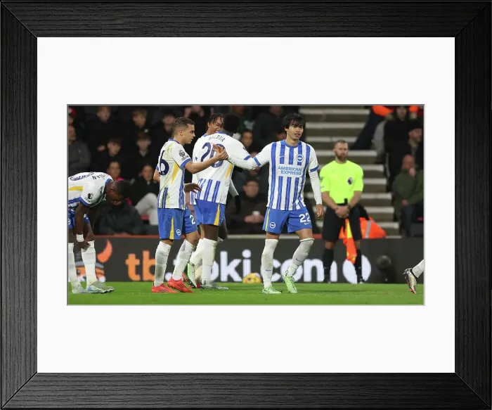 Framed Print : AFC Bournemouth v Brighton and Hove Albion Premier League 23NOV24 Framed Print : AFC Bournemouth v Brighton and Hove Albion Premier League 23NOV24