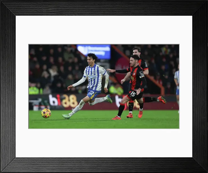 Framed Print : AFC Bournemouth v Brighton and Hove Albion Premier League 23NOV24 Framed Print : AFC Bournemouth v Brighton and Hove Albion Premier League 23NOV24