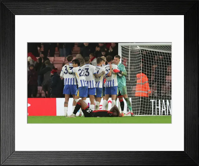 Framed Print : AFC Bournemouth v Brighton and Hove Albion Premier League 23NOV24 Framed Print : AFC Bournemouth v Brighton and Hove Albion Premier League 23NOV24