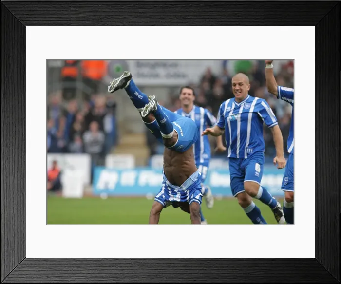 Framed Print : Brighton & Hove Albion 2010-11: A Look Back at the Home Game Against MK Dons Framed Print : Brighton & Hove Albion 2010-11: A Look Back at the Home Game Against MK Dons