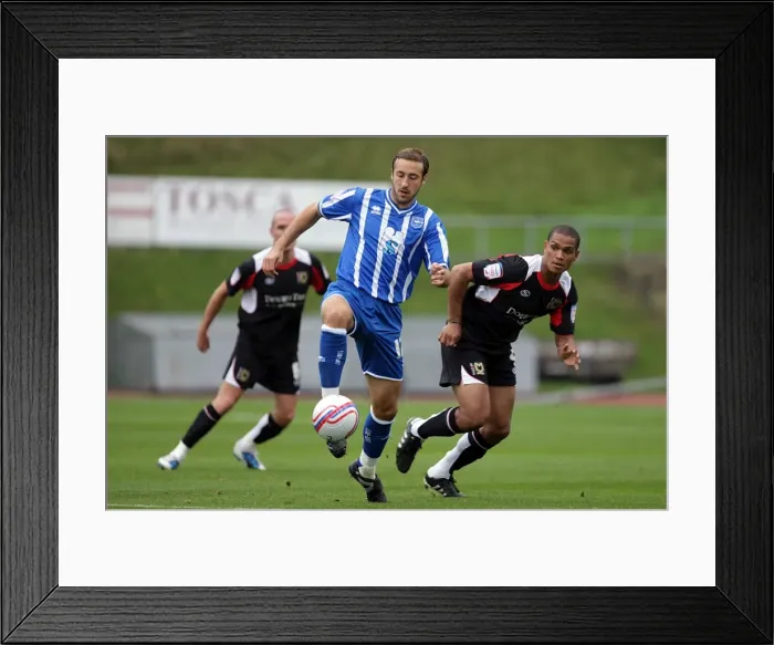 Framed Print : Brighton & Hove Albion 2010-11: Home Game vs. MK Dons Framed Print : Brighton & Hove Albion 2010-11: Home Game vs. MK Dons